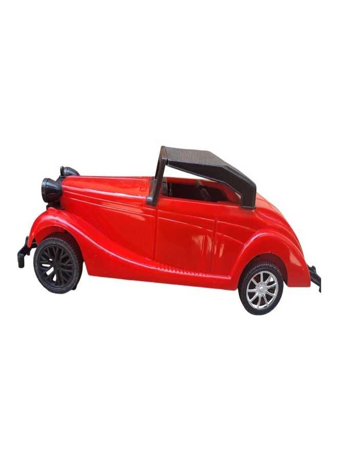 JNiL Band Push and Go Run Fast Vintage Car Toy for Kids Red Colour for Kids - Image 3